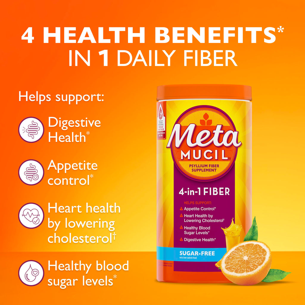 Sugar-Free Orange Flavored Psyllium Husk Fiber Powder R564