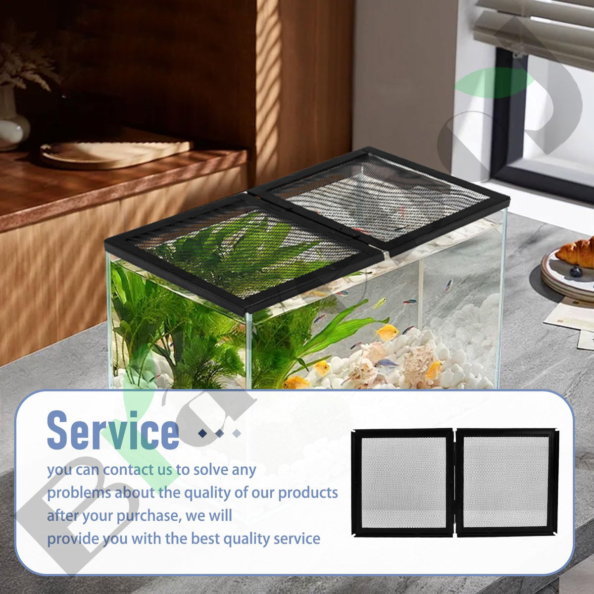 10-Gallon Screen Cover for Aquariums and Glass Tanks W4309
