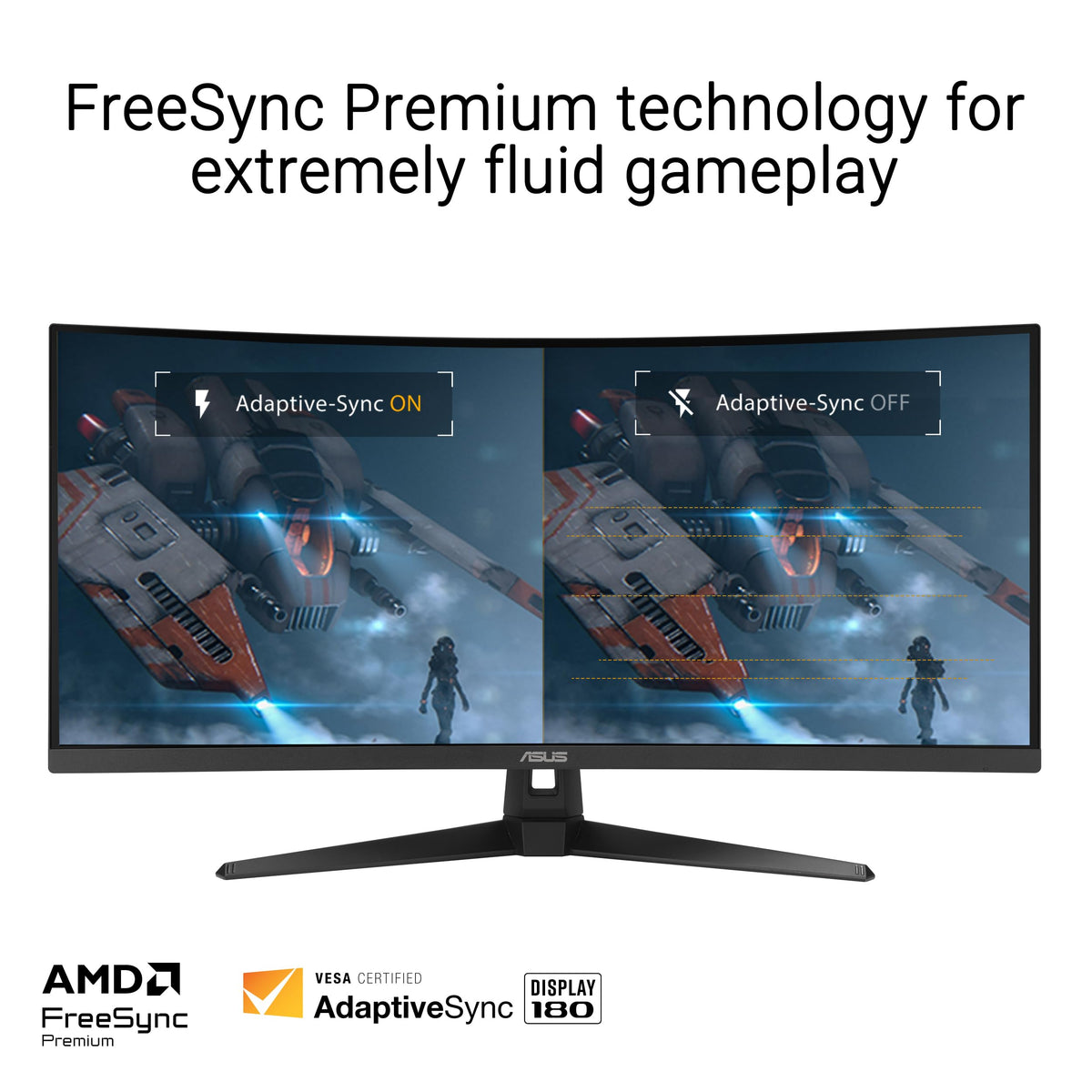 34 Inch 1440p 180Hz Ultrawide HDR Gaming Monitor D37038