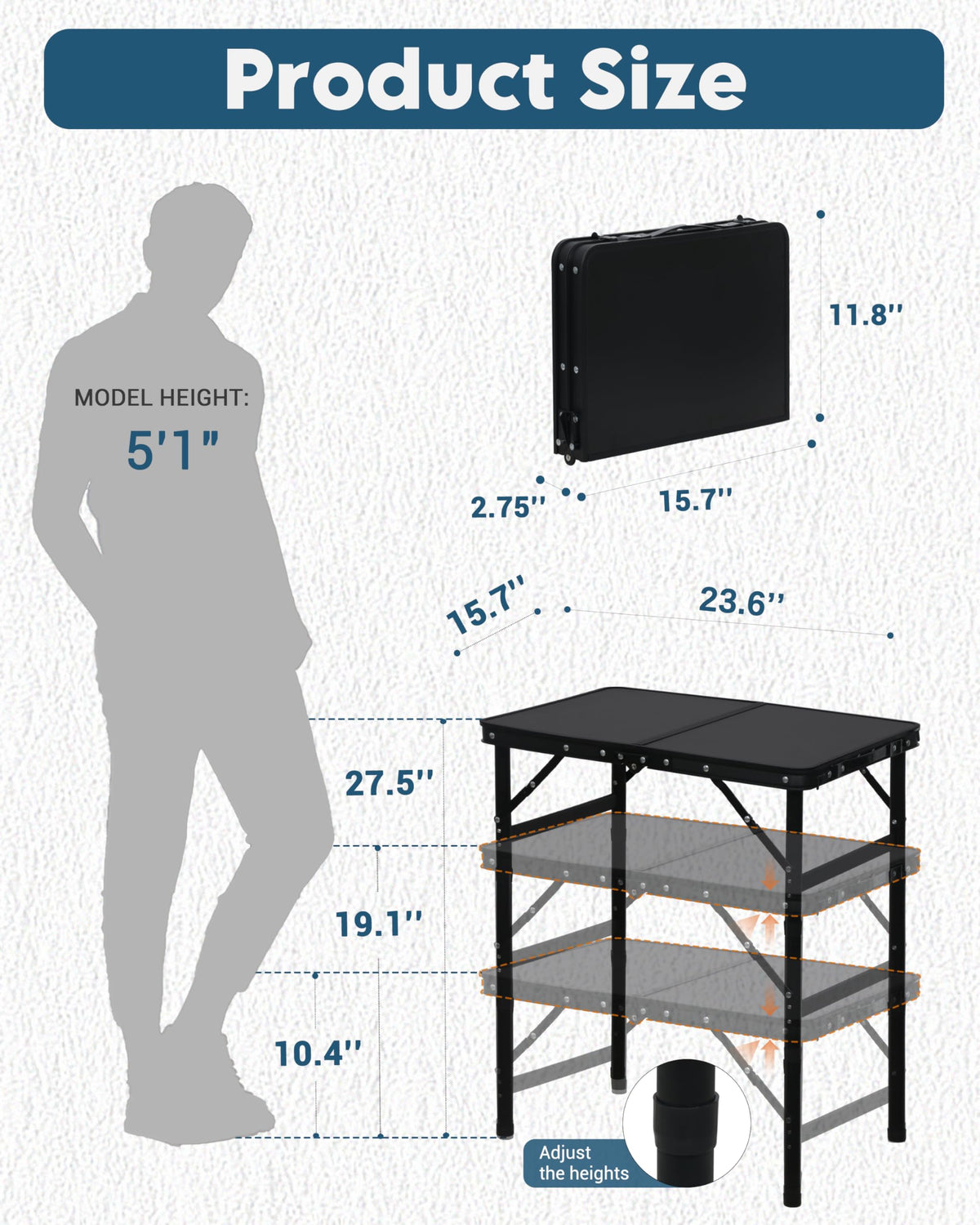 Small Folding Table B37157