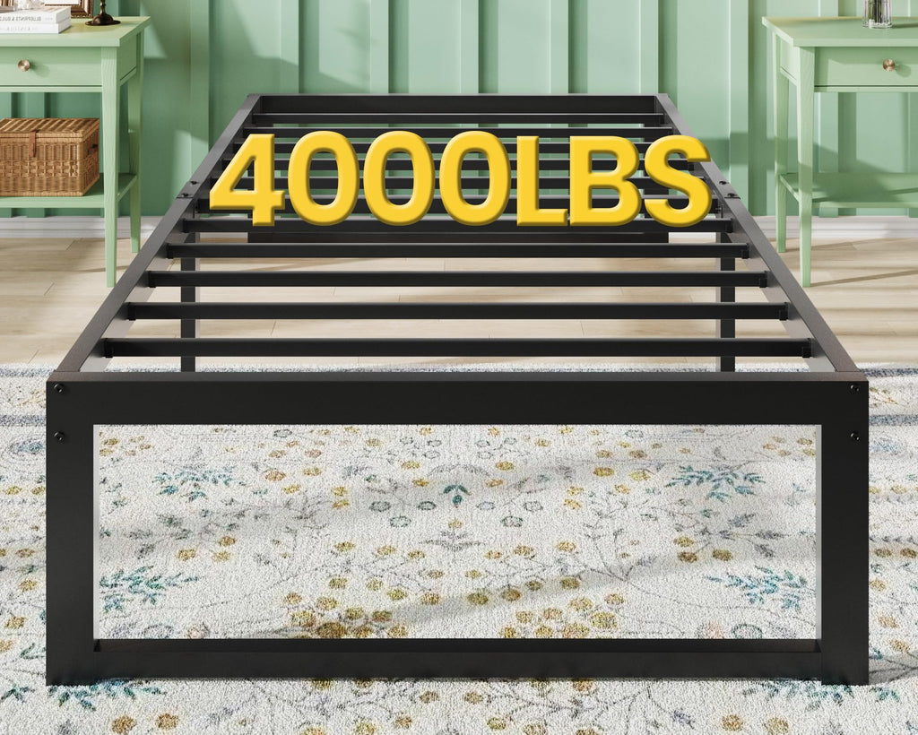 14 Inch Heavy Duty Twin Metal Bed Frame Z43045