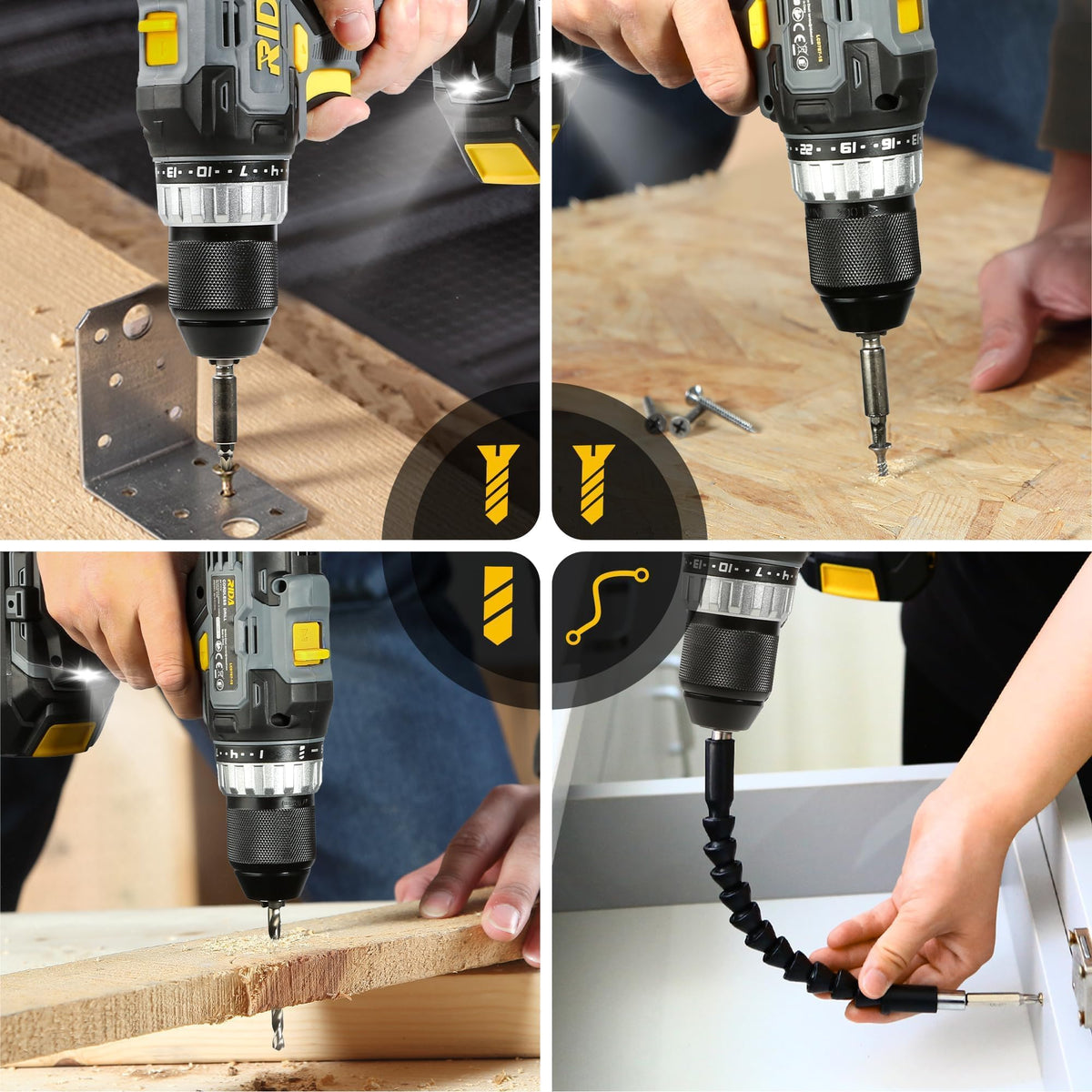 20V Cordless Drill with 2.0AH Battery & Charger K973378