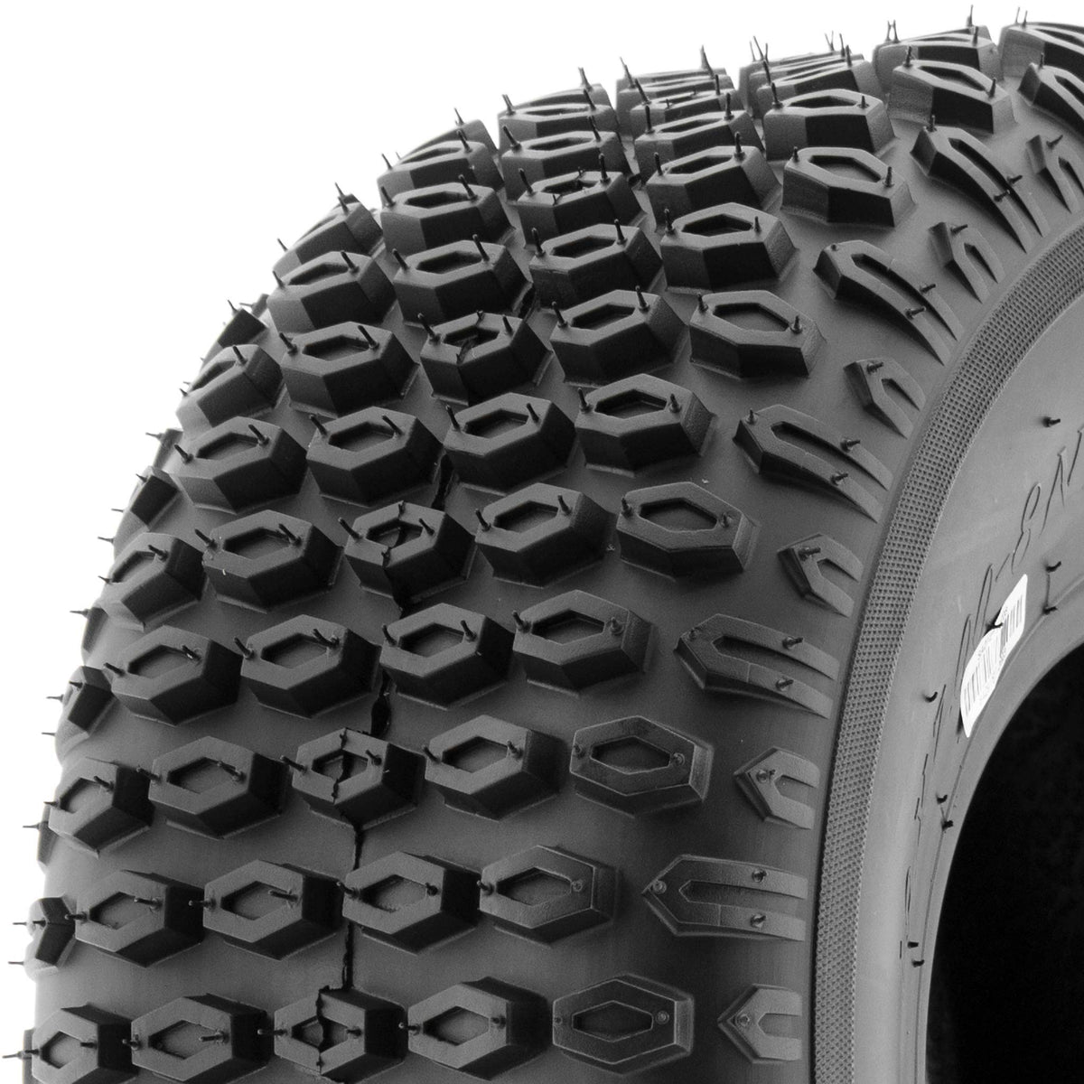 Set of 2 Off-Road Tires 19x7-8 6PR Knobby Tread N8401