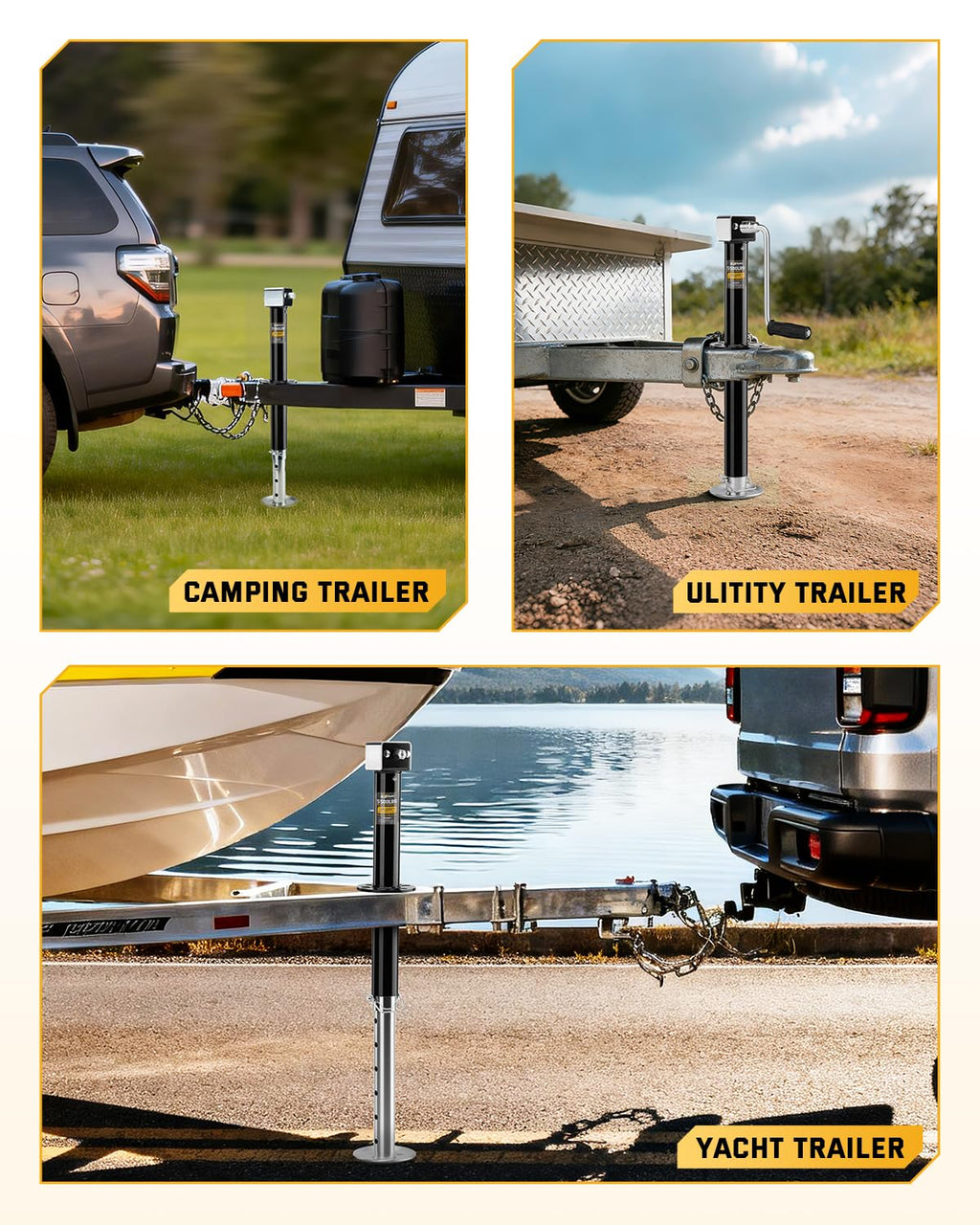 Heavy Duty A-Frame Trailer Jack F604331