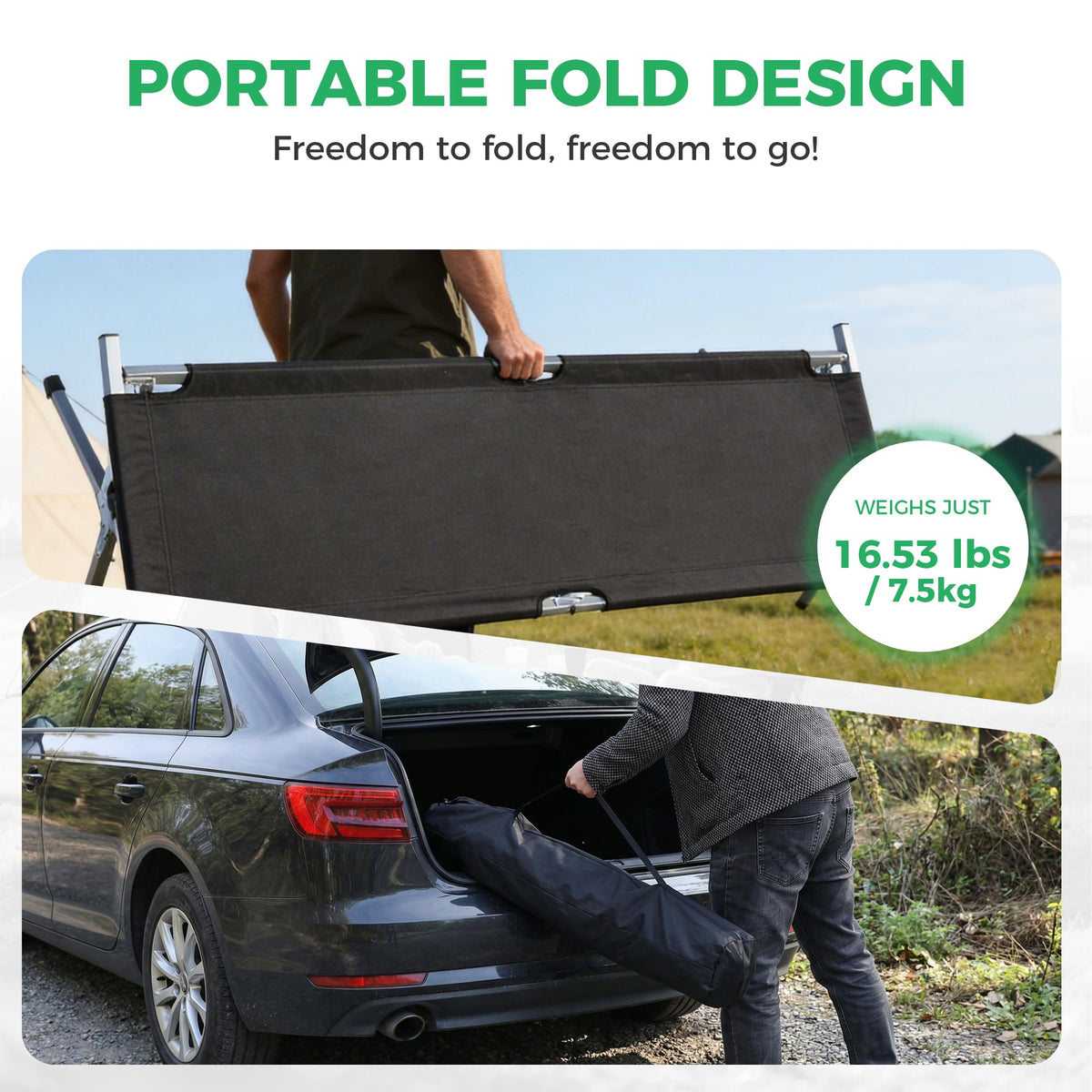 Portable Folding Camping Cot O996941