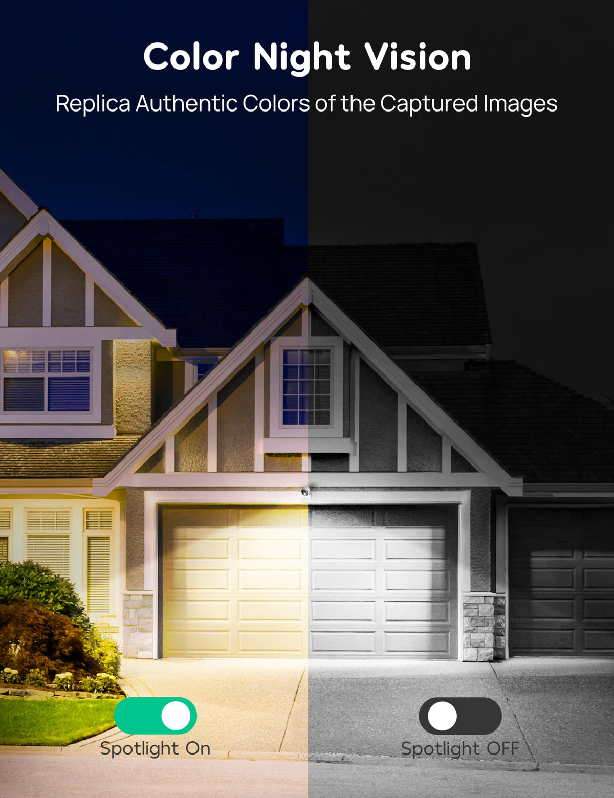 Wired 2K Wi-Fi Security Cameras H388