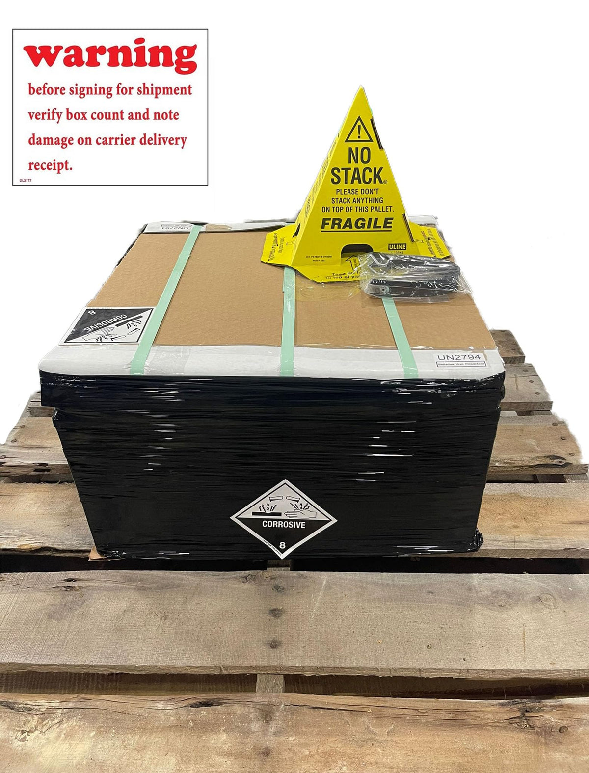 6V Deep-Cycle Flooded Battery 210Ah Pack of 4 G56732