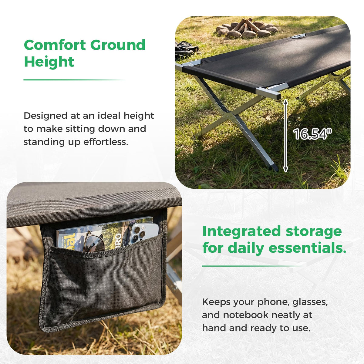 Portable Folding Camping Cot O996941