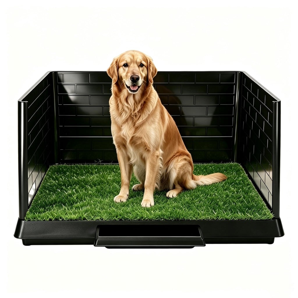 30"×20" Artificial Grass Dog Potty Tray Z74747
