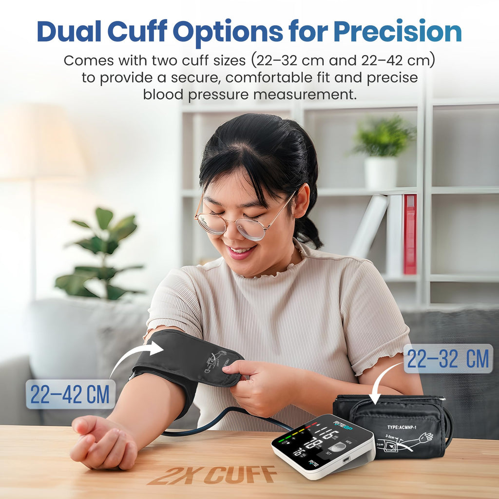 Digital Blood Pressure Monitor with 2 Large Arm Cuffs X49500