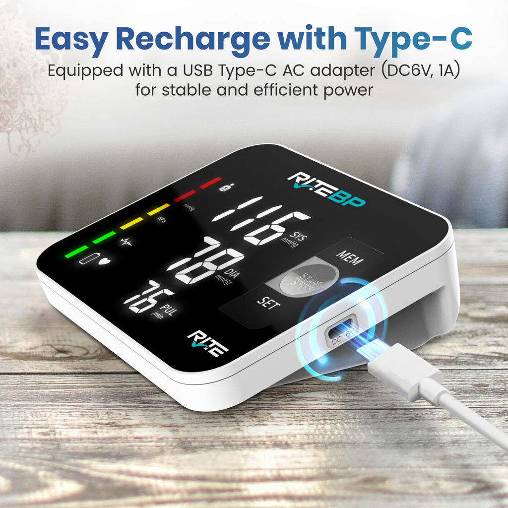 Digital Blood Pressure Monitor with 2 Large Arm Cuffs X49500