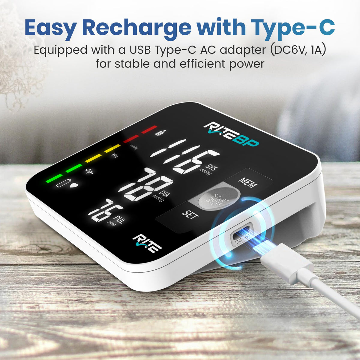 Digital Blood Pressure Monitor with 2 Large Arm Cuffs X49500