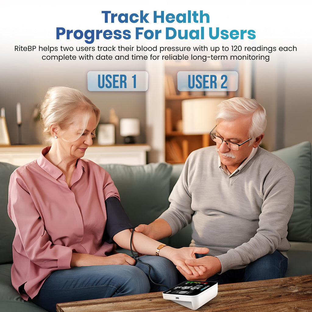 Digital Blood Pressure Monitor with 2 Large Arm Cuffs X49500