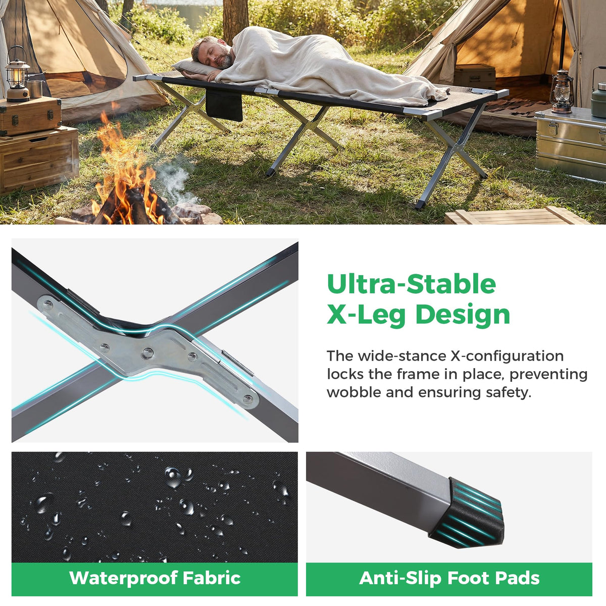 Portable Folding Camping Cot O996941