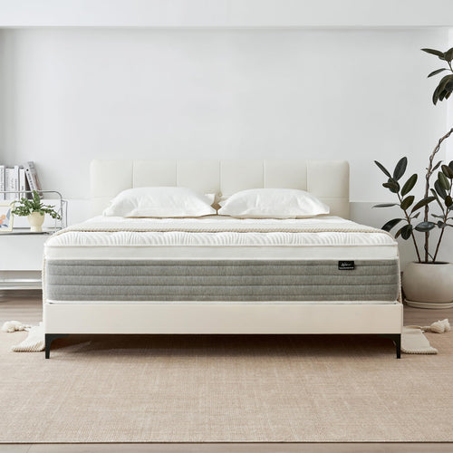 12 Inch Medium Firm Full Size Hybrid Mattress in a Box G8154