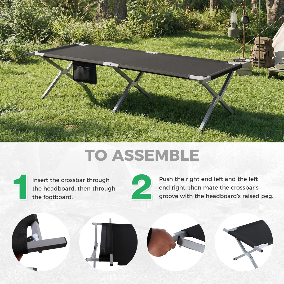 Portable Folding Camping Cot O996941