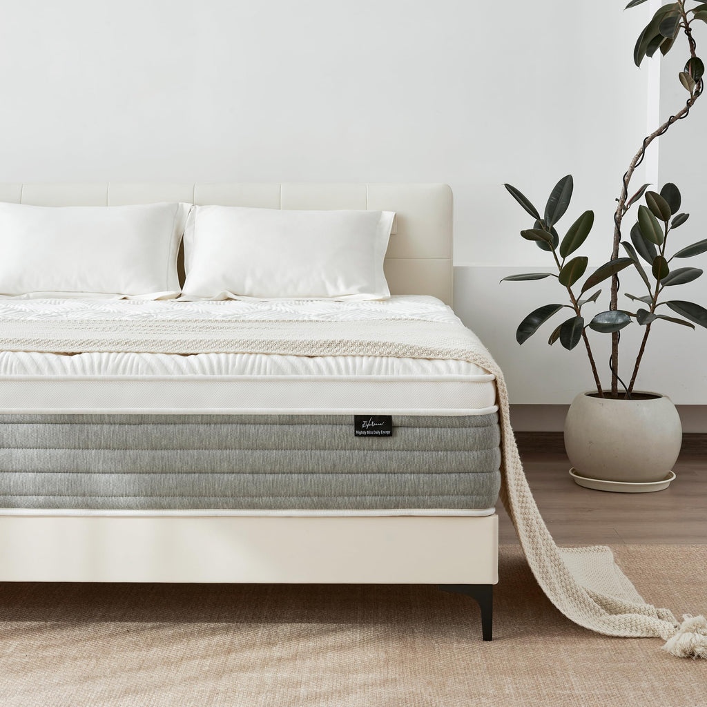 12 Inch Medium Firm Full Size Hybrid Mattress in a Box G8154