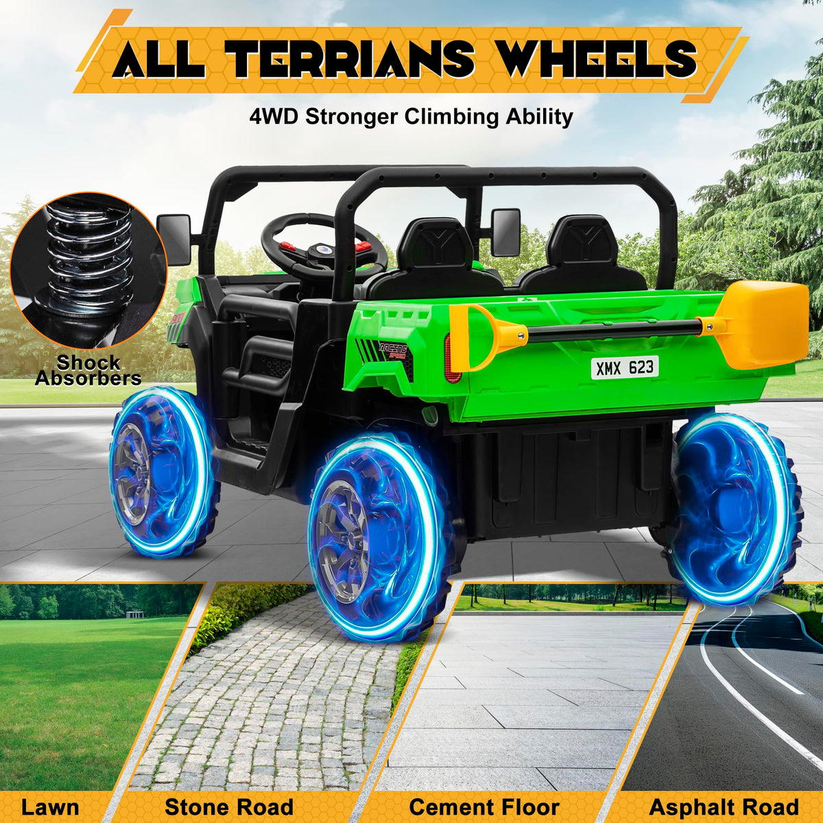 24V 4WD Ride on Car Dump Truck B16885