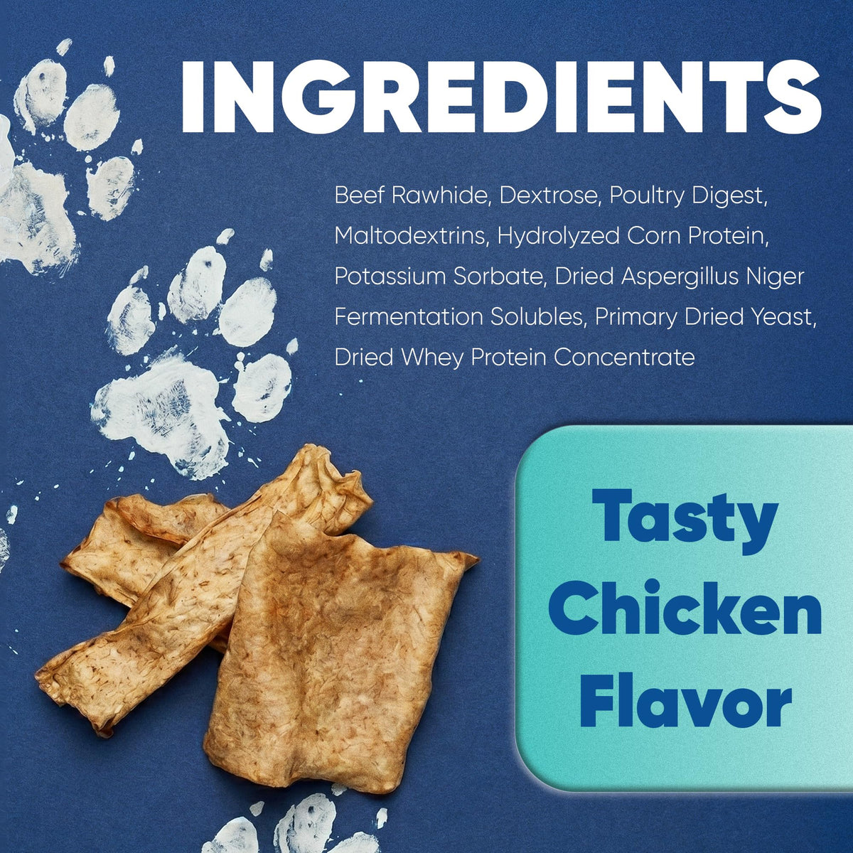 Large Tartar Control Enzymatic Oral Hygiene Chews for Dogs N9262